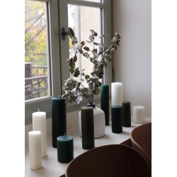 Pillar candle, white