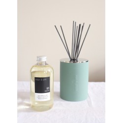 Room diffuser, pine tree and oak leaf