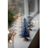 Fir tree - Paper 3D decoration kit, dark blue