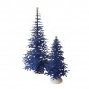 Fir tree - Paper 3D decoration kit, dark blue