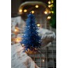 Fir tree - Paper 3D decoration kit, dark blue