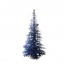 Fir tree - Paper 3D decoration kit, dark blue