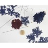 Fir tree - Paper 3D decoration kit, claret red