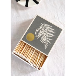 Square matchbox "Fern"