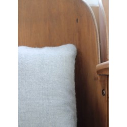 Light grey alpaga pillow