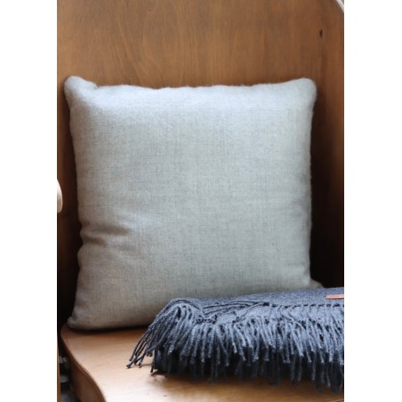 Light grey alpaga pillow