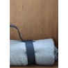 Light grey baby alpaga blanket