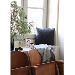 Light grey baby alpaga blanket