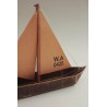 Wax paper boat - Sail boat