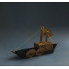 Wax paper boat - cargo boat