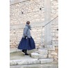 Veste tailleur, lainage gris