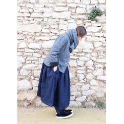 Veste tailleur, lainage gris