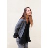 Veste, lainage gris