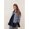 Veste, lainage gris