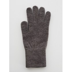 Gants en laine, gris sombre