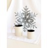 Dish towel "Snowflake" white