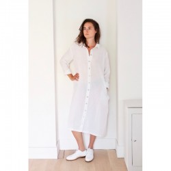 LONG SHIRT DRESS