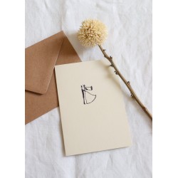 Card A6 + enveloppe Wedding