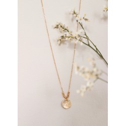 "Shell" necklace gold