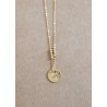 "Shell" necklace gold