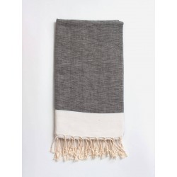 Beach towel, grey