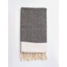 Beach towel, grey