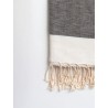 Beach towel, grey