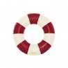 Retro float ruby red