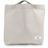 Organic bag in stone cotton