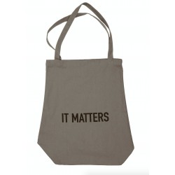 It matters bag in clay cotton