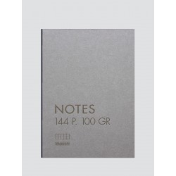 Cahier carton A5+ quadrillé