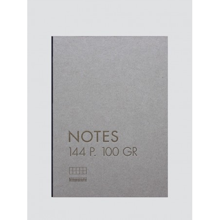 Cahier carton A5+ quadrillé