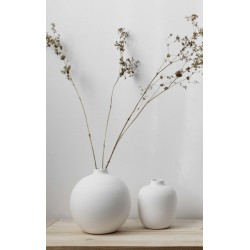 Vase 05, white ceramic