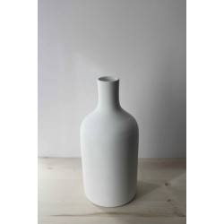 Vase 02, white ceramic