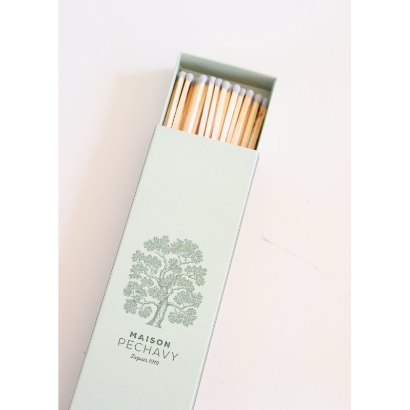 Long matchbox "Sage green"