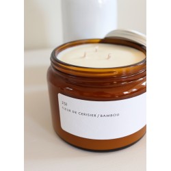 Bougie 231 : Fleur de cerisier / bambou