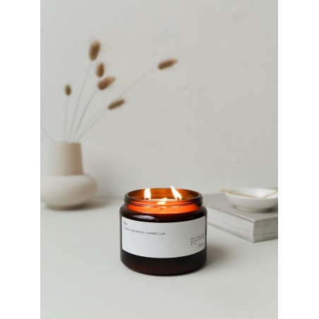 Scented candle 890 : Edelweiss / Amber / Linen