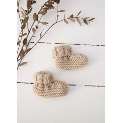 Baby slippers n°1, beige