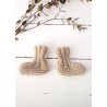 Baby slippers n°1, beige