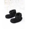 Baby slippers n°1, black