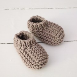 Baby slippers n°2, beige