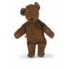 Dark brown bear Plush-warming pillow