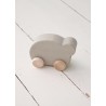 Wooden car "grey animal"