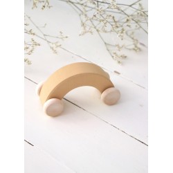 Wooden car "beige arch"