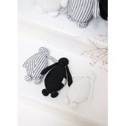 Peluche-bouillotte oie blanche