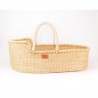 Moses basket,natural handle