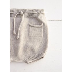 Khalo knit bloomer, stone