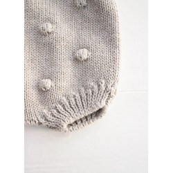 Annie knit bloomer, stone