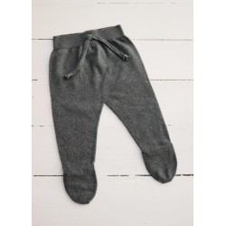 Liam trousers with feet, dark grey