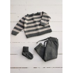 Thomas knit sweater, stripes